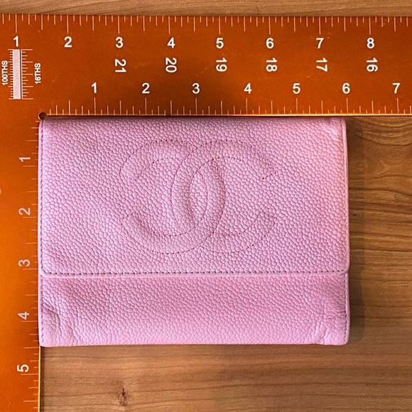 Chanel Caviar Pink Wallet - Picture 9 of 9